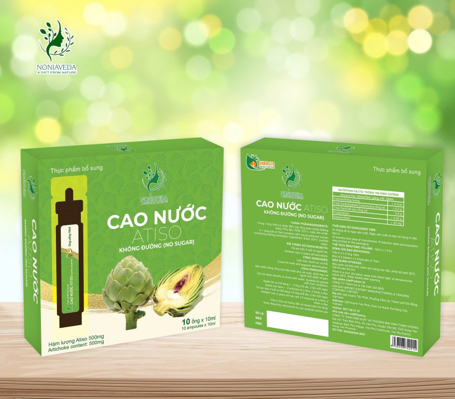 Cao nước atiso không đường gia bảo