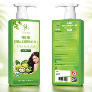 Dầu gội xả Nhàu thảo dược 2 in 1 500ml